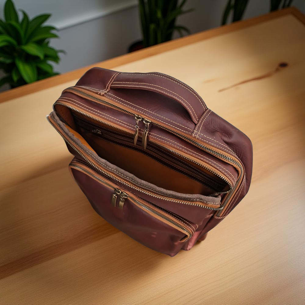 Morral Cafe quemado abierto fondo